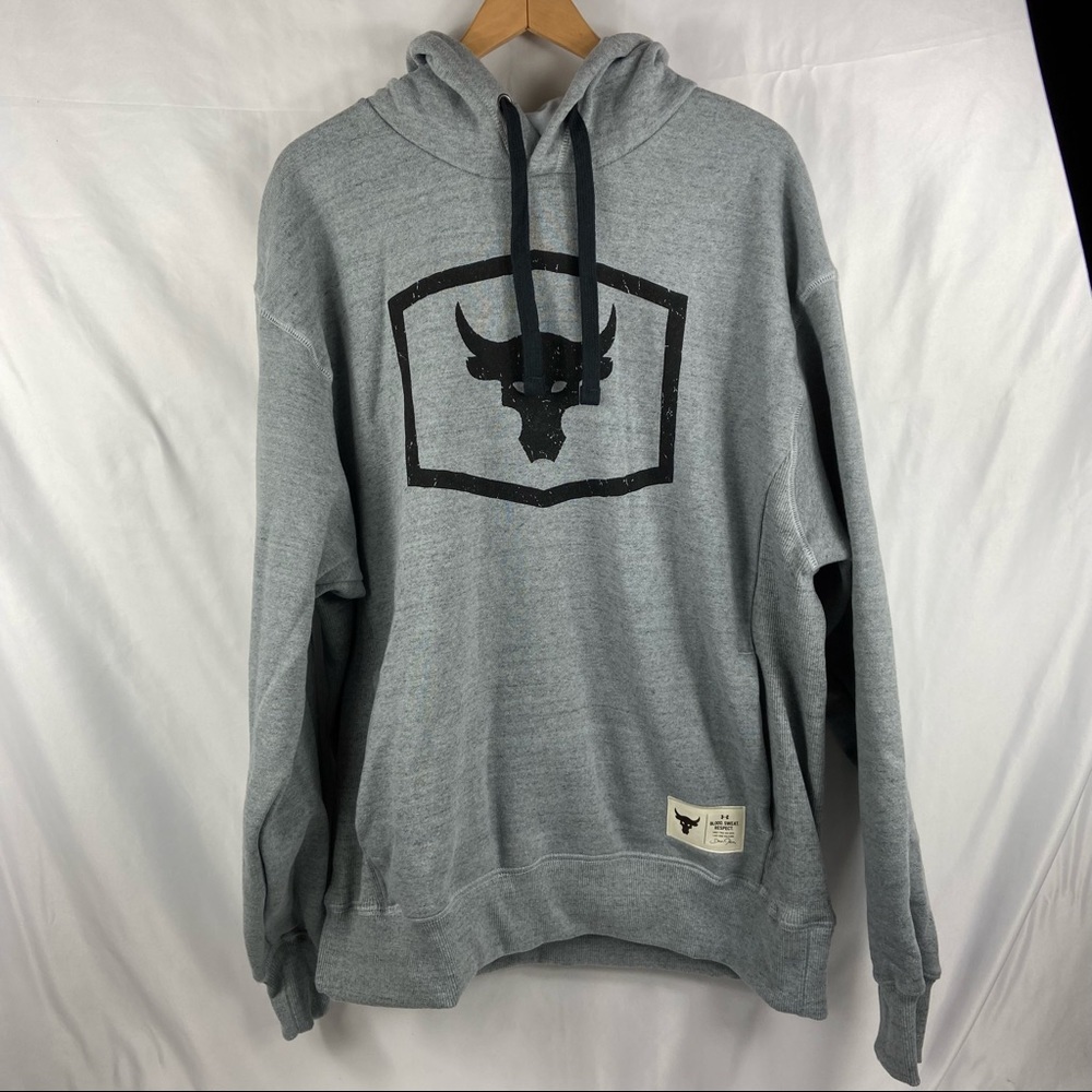 Under Armour Project Rock Warm-Up Hoodie Sz XL